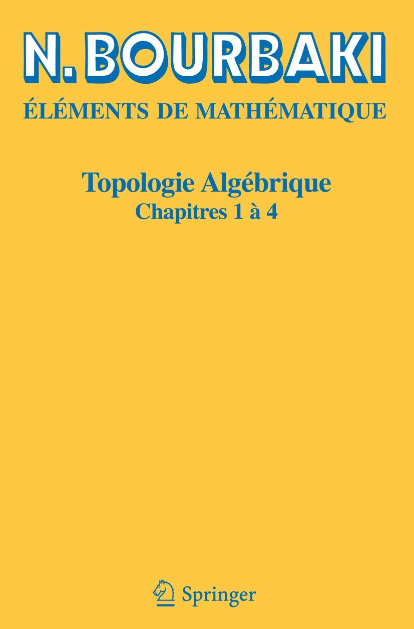 Topologie algébrique: Chapitres 1 à 4 book
