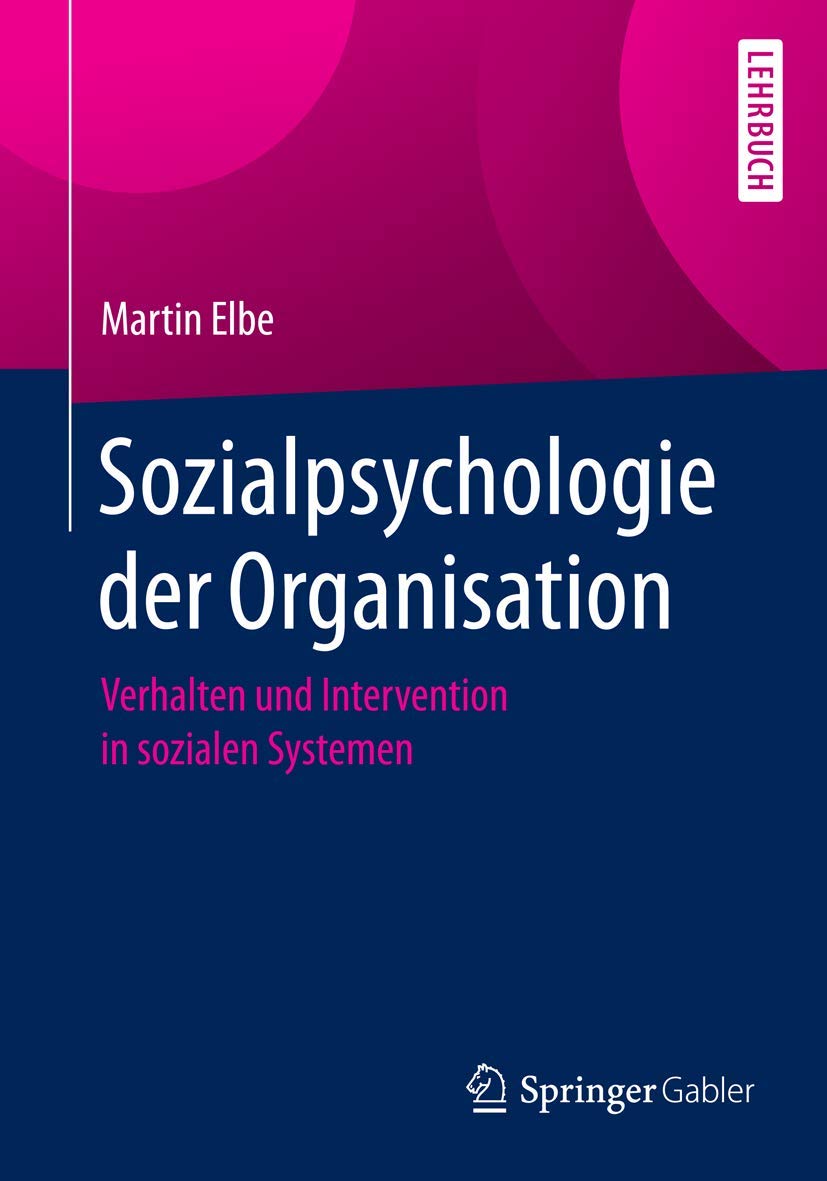 Sozialpsychologie der Organisation book