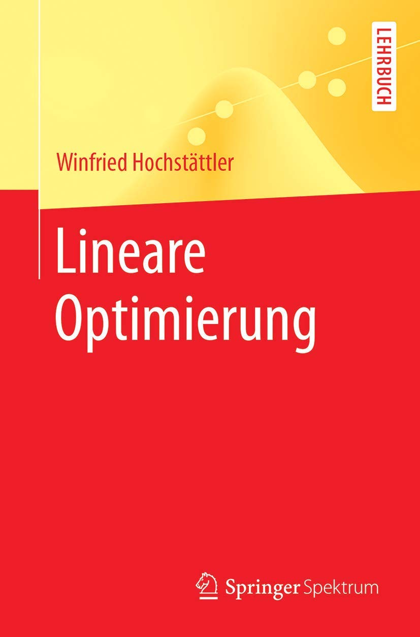 Lineare Optimierung Mathematics Books