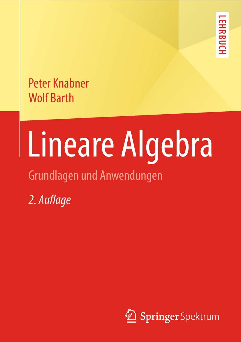 Lineare Algebra Mathematics