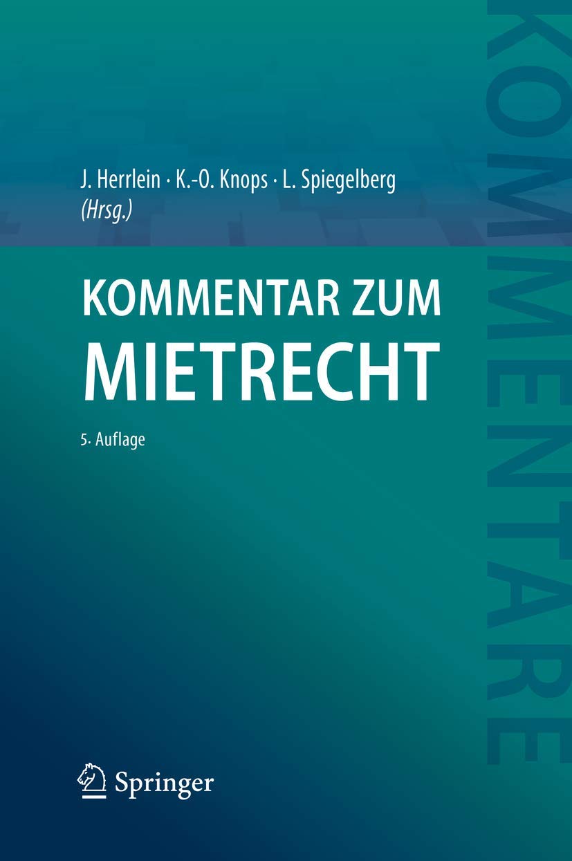 Kommentar zum Mietrecht Law