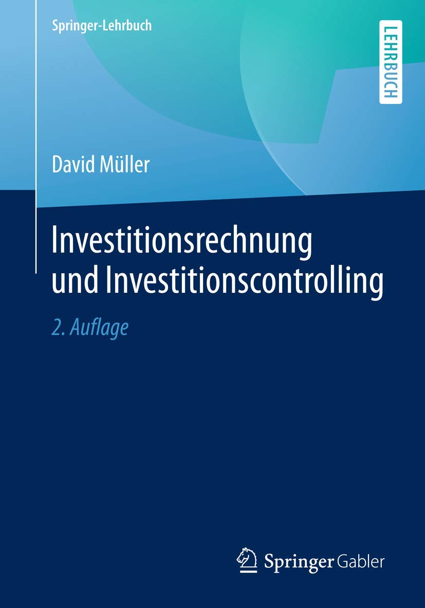 Investitionsrechnung und Investitionscontrolling Law