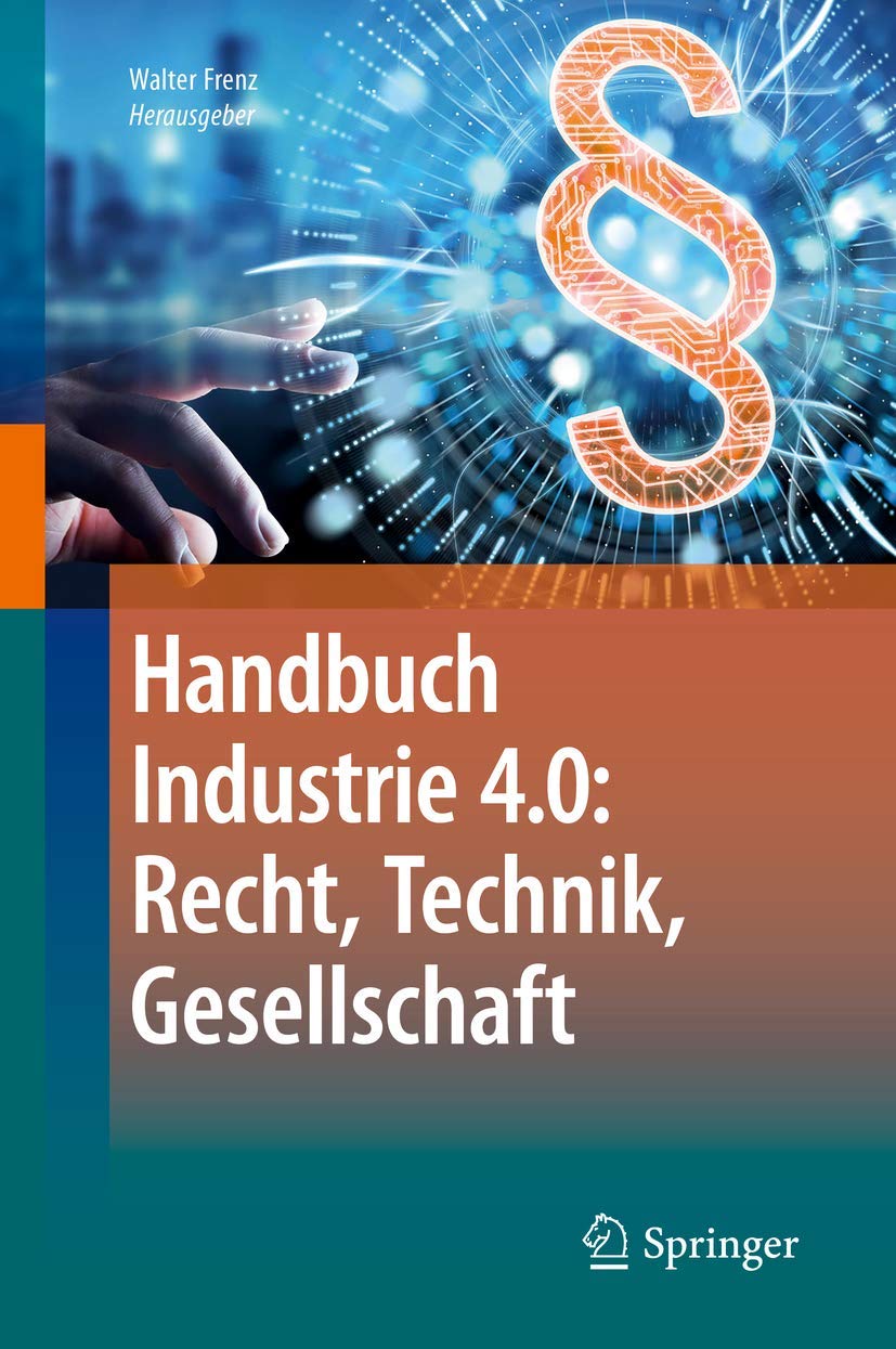 Product Image: Handbuch Industrie 4.0: Recht, Technik, Gesellschaft