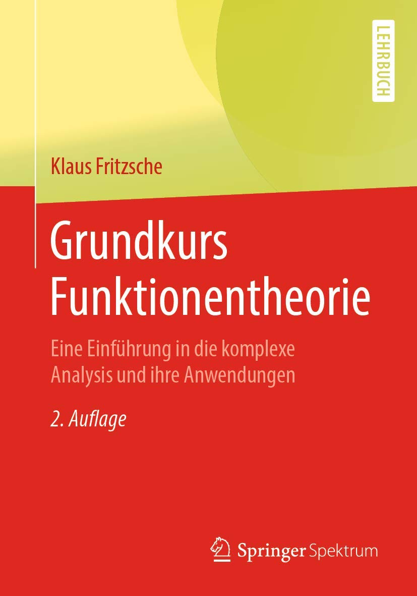 Grundkurs Funktionentheorie Mathematics