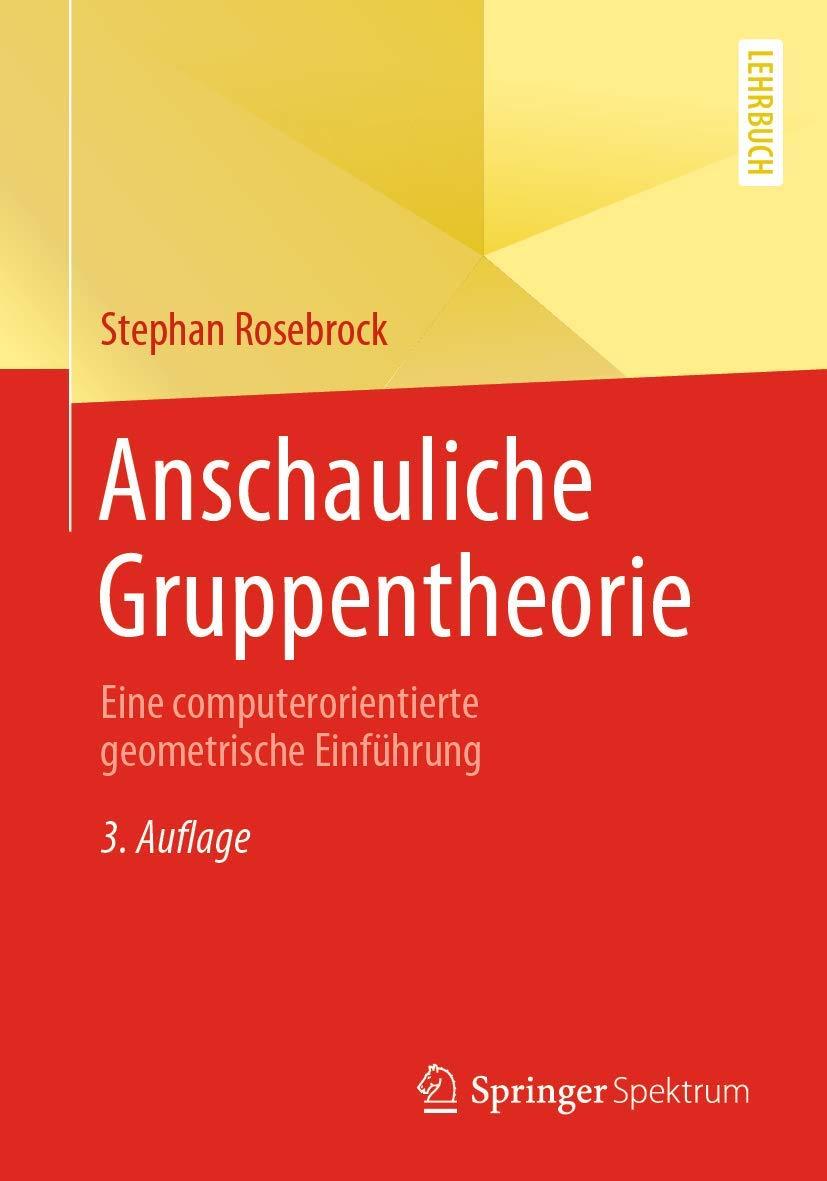 Anschauliche Gruppentheorie Mathematics Books