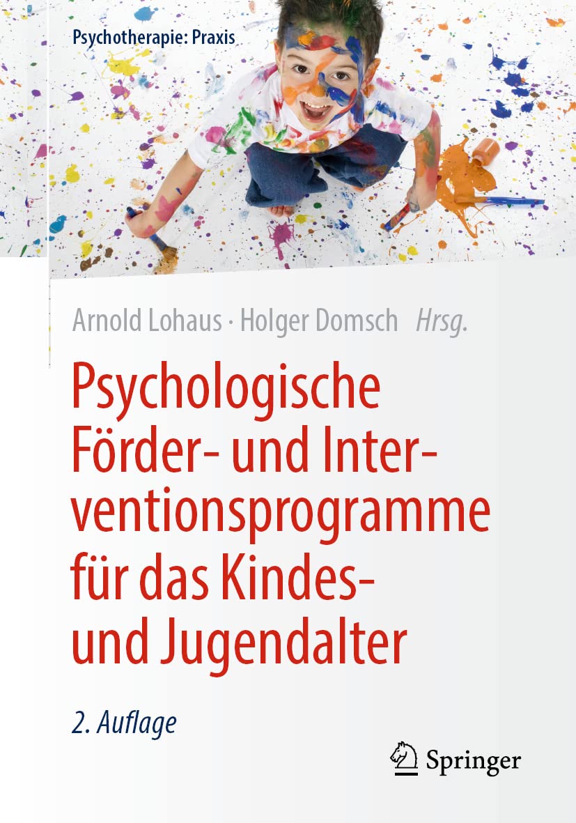Psychologische Förder- Und Interventionsprogramme Für Das Kindes- Und Jugendalter book