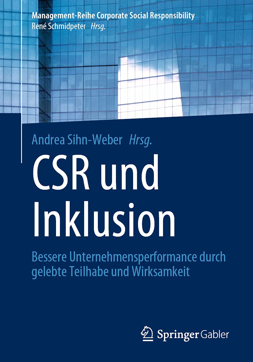CSR und Inklusion: Bessere Unternehmensperformance durch gelebte Teilhabe und Wirksamkeit book