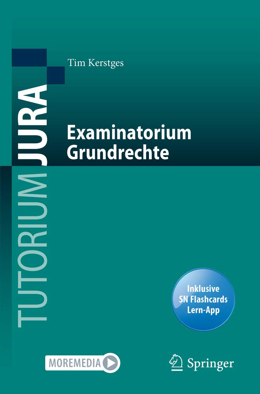 Examinatorium Grundrechte: Includes Digital Download (Tutorium Jura) Law