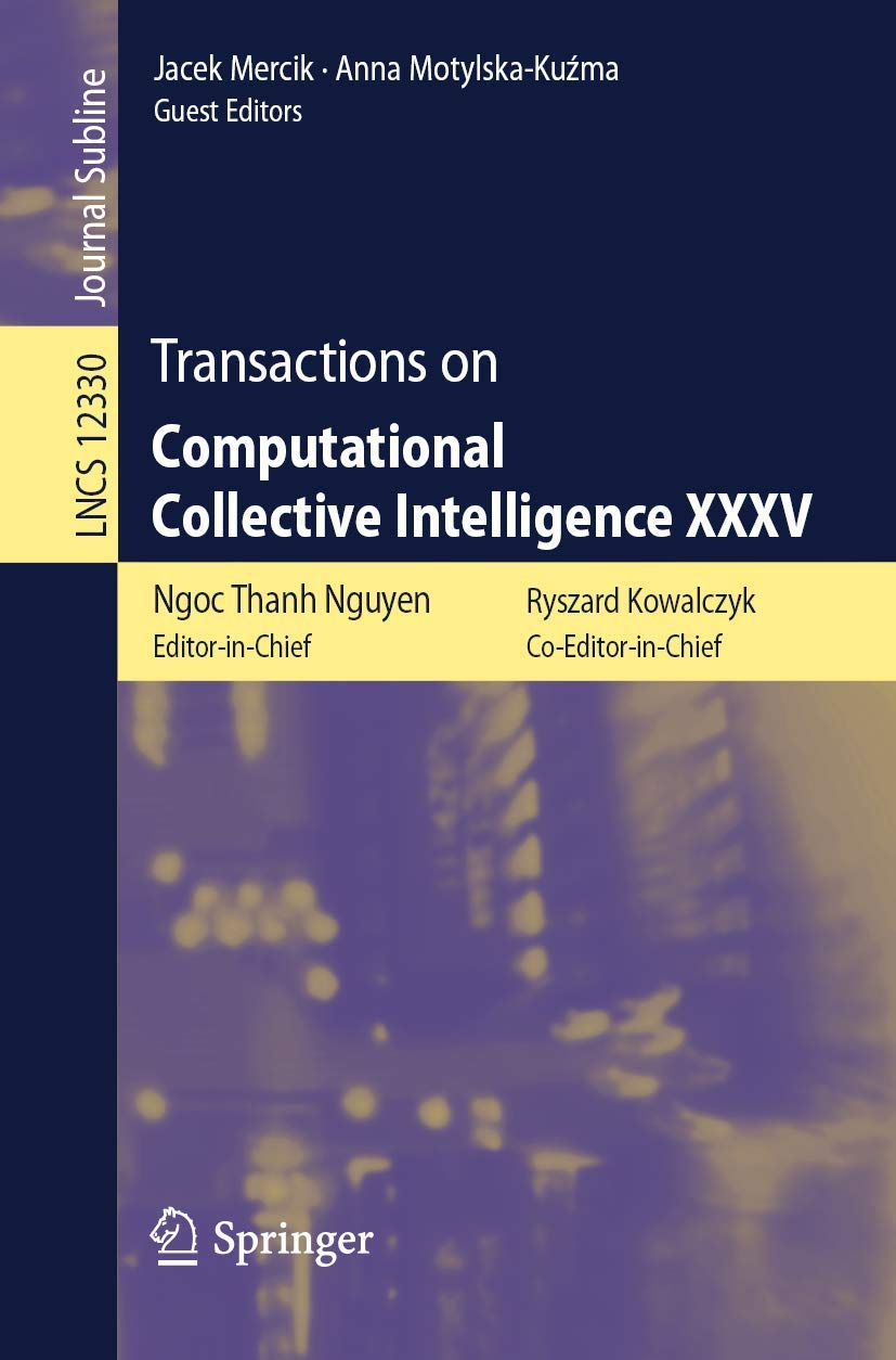 Transactions on Computational Collective Intelligence XXXV Computer Science