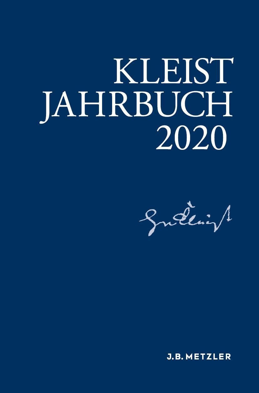 Product Image: Kleist-Jahrbuch 2020