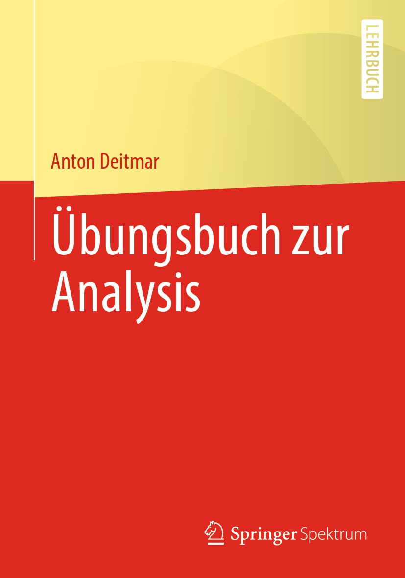Product Image: Übungsbuch zur Analysis