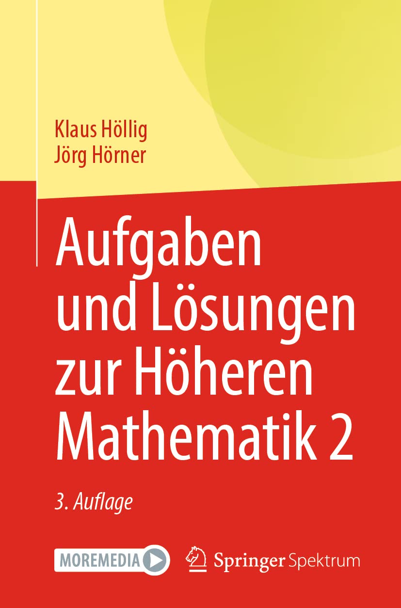 Aufgaben Und Lösungen Zur Höheren Mathematik (2) book