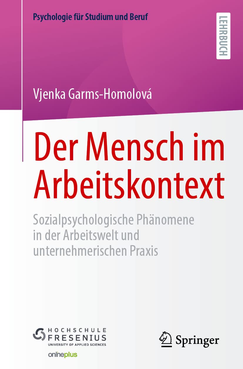 Der Mensch im Arbeitskontext Business, Finance & Career