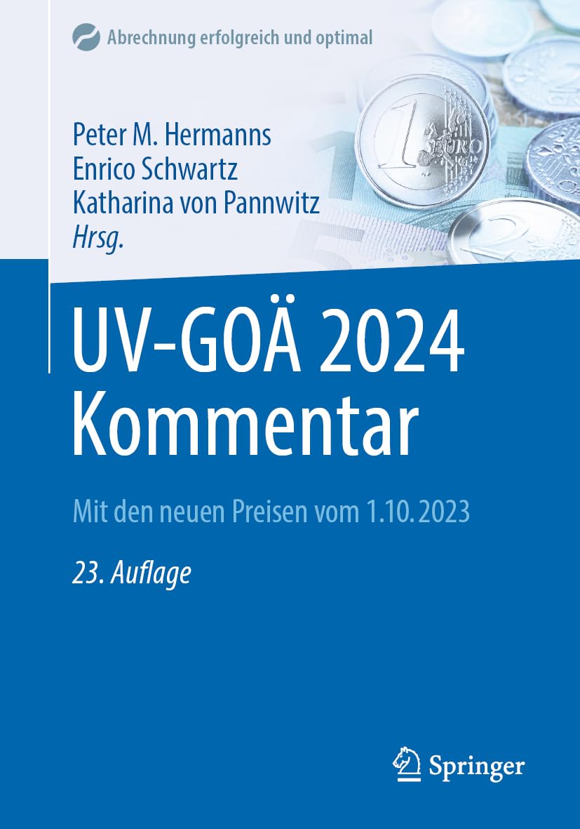 Product Image: UV-GOÄ 2024 Kommentar