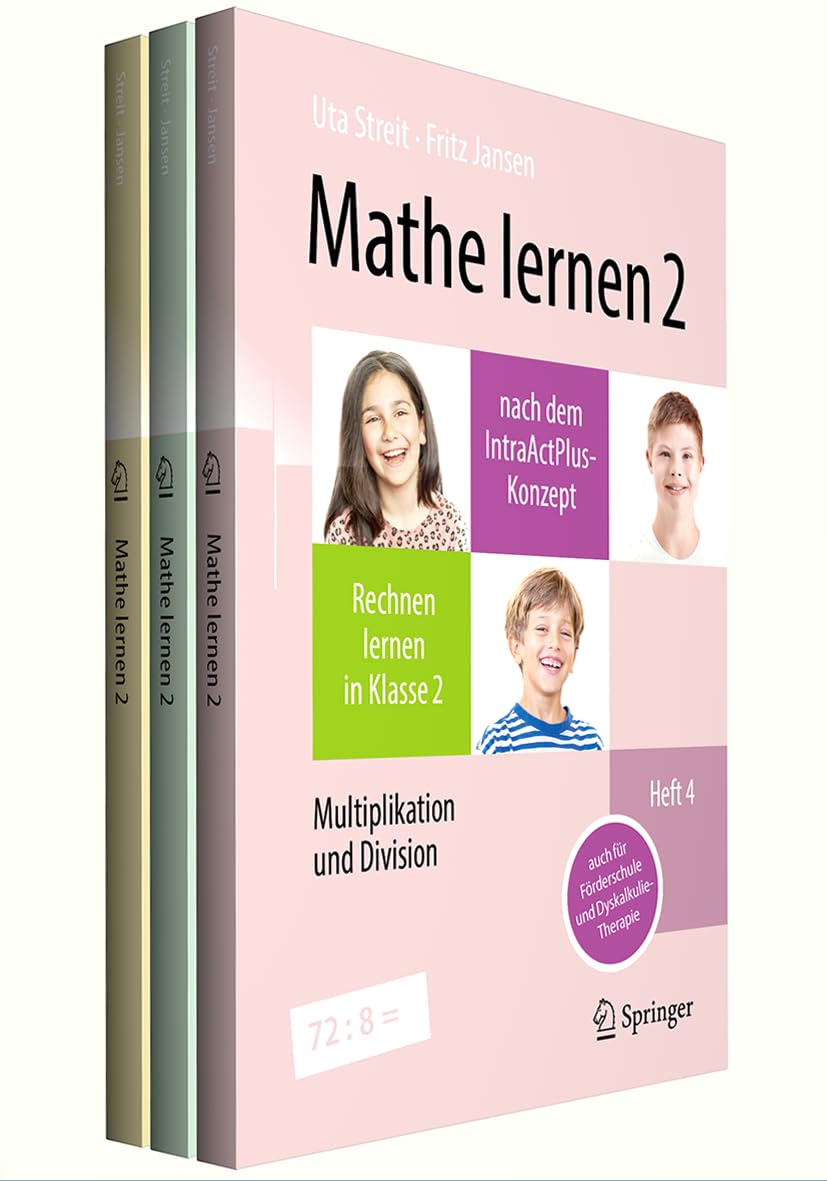 Mathe lernen 2 nach dem IntraActPlus-Konzept (Set: Hefte 4 - 6) Study Guides