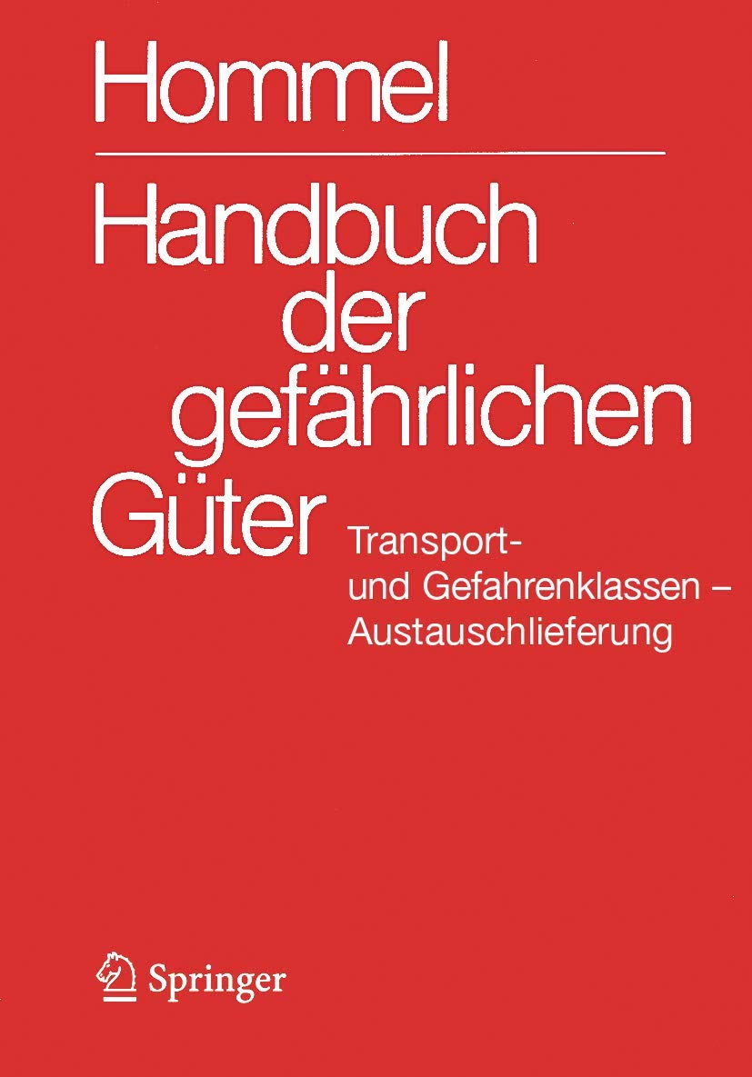 Handbuch der gefährlichen Güter. Transport- und Gefahrenklassen Neu. Austauschlieferung, Dezember 2024 Medicine