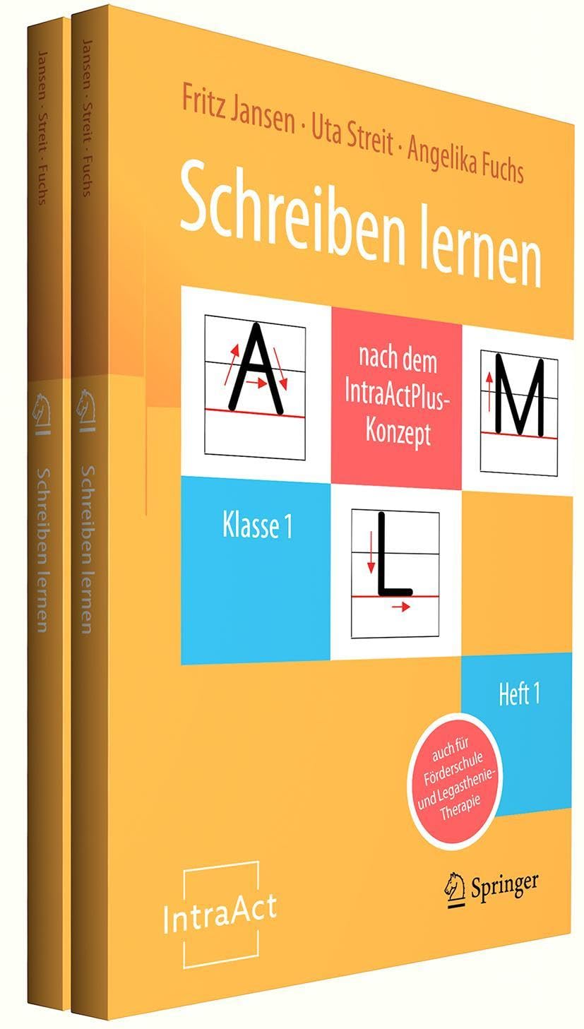 Schreiben lernen nach dem IntraActPlus-Konzept Study Guides