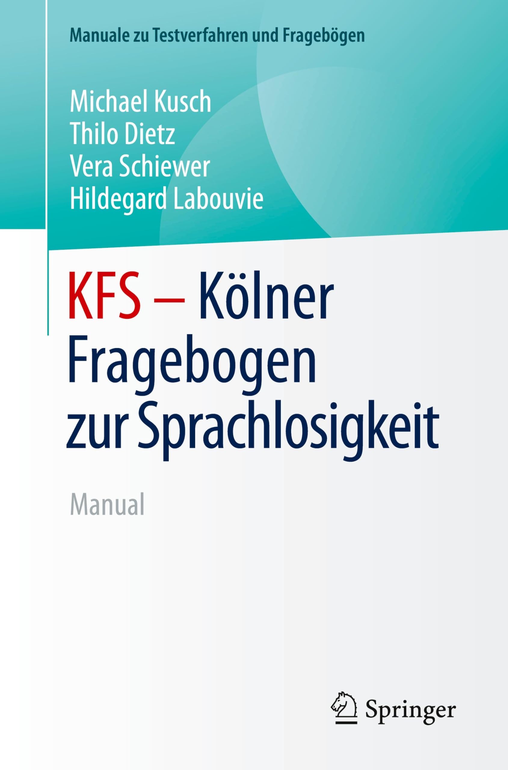 Product Image: KFS - Kölner Fragebogen zur Sprachlosigkeit