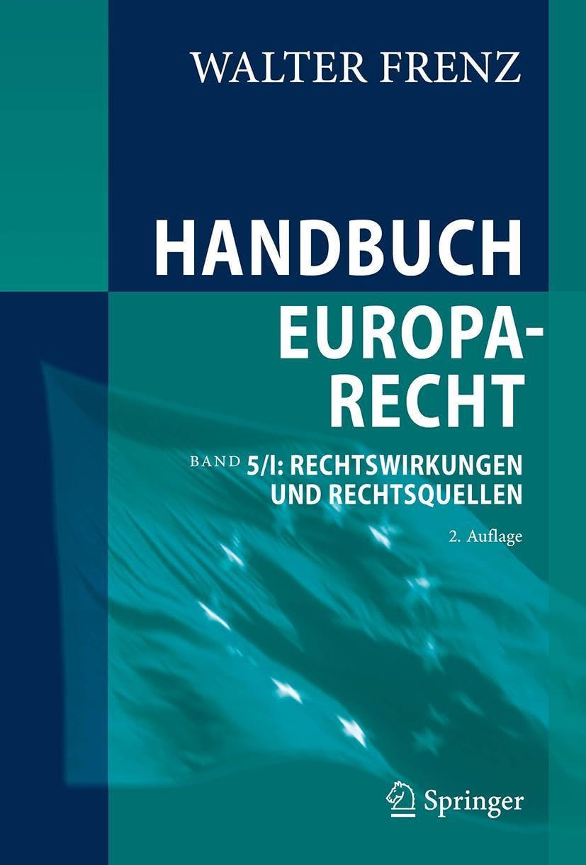 Product Image: Handbuch Europarecht