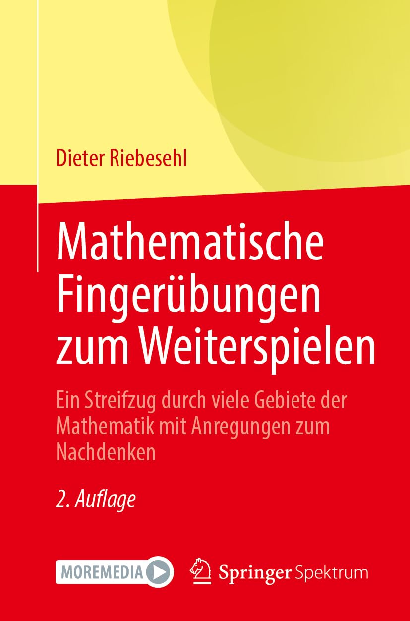 Mathematische Fingerübungen zum Weiterspielen Mathematics
