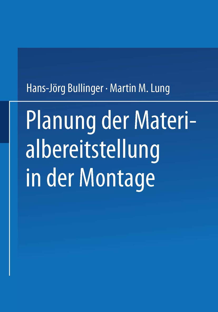 Planung der Materialbereitstellung in der Montage Media & Communication