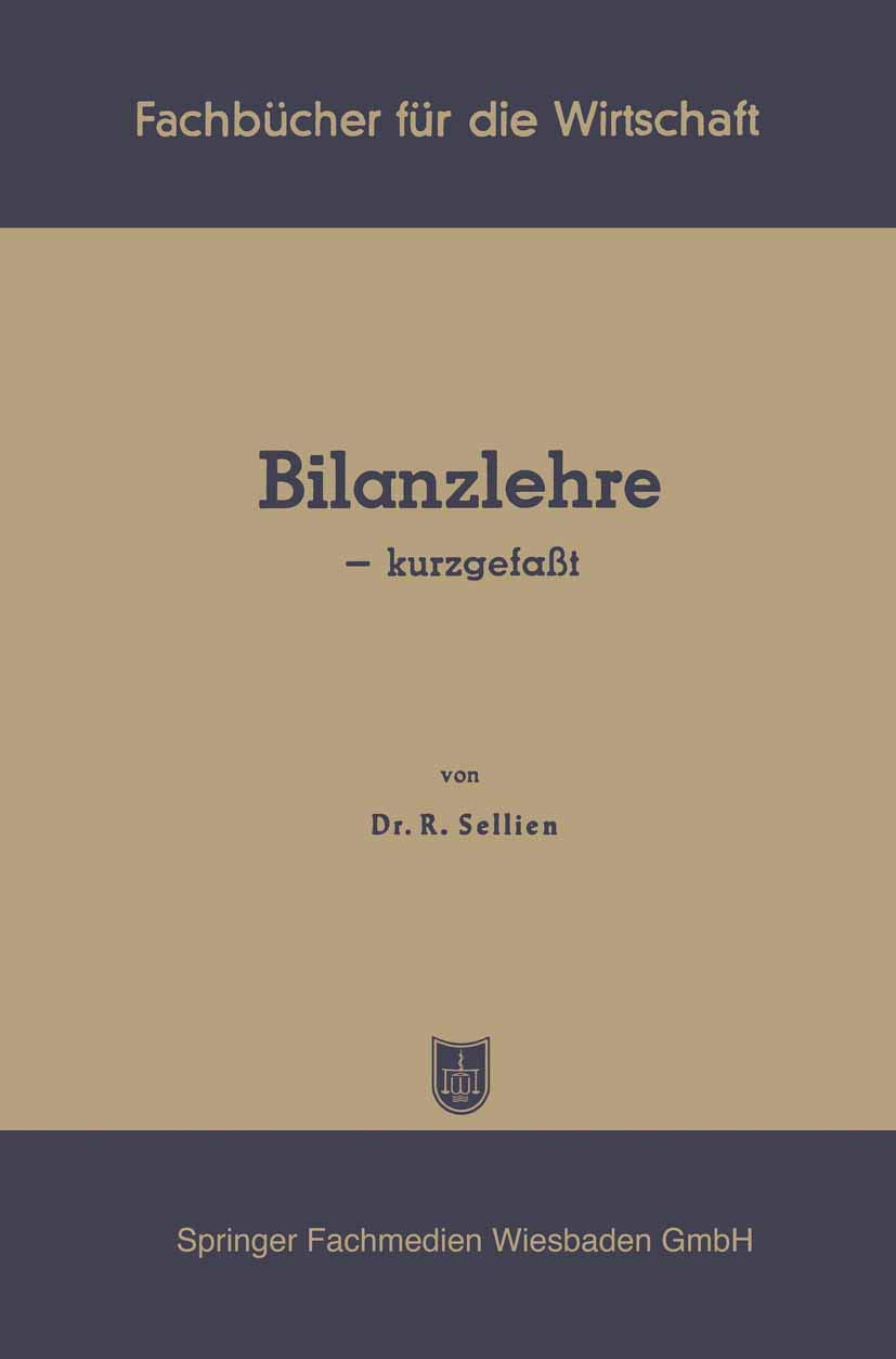 Bilanzlehre - kurzgefaßt (Fachbücher für die Wirtschaft) Law