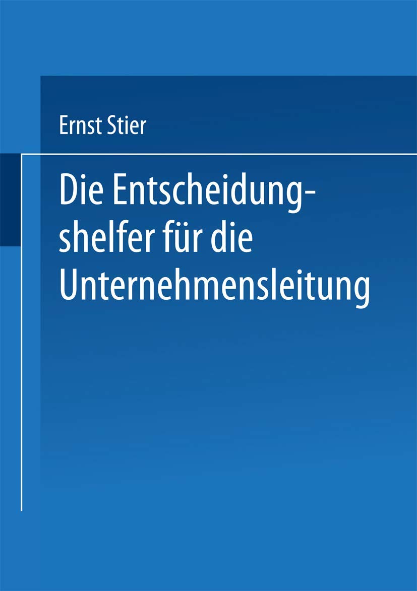 Die Entscheidungshelfer für die Unternehmensleitung Law