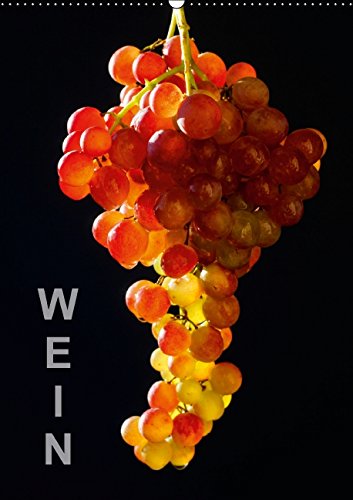 Wein (CH-Version) (Wandkalender 2015 DIN A2 hoch): Fotografien von Weintrauben und Rotwein (Monatskalender, 14 Seiten) Reference Books