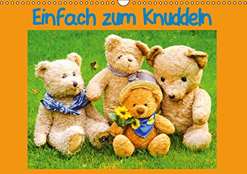 Einfach zum Knuddeln / CH - Version (Wandkalender 2015 DIN A3 quer): Teddybären (Monatskalender, 14 Seiten) Calendars