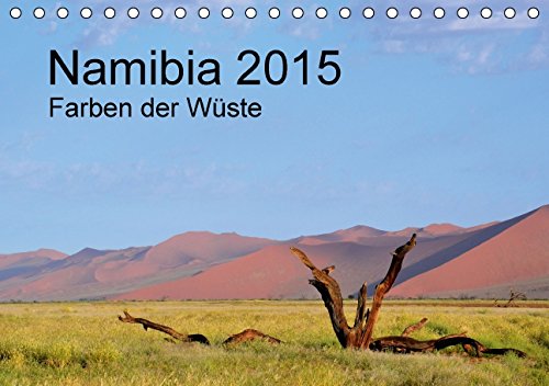 Namibia 2015 Farben der Wüste / AT-Version (Tischkalender 2015 DIN A5 quer): Wunderbare Farben und bizarre Formen in Namibia (Monatskalender, 14 Seiten) Leisure, Home & Garden