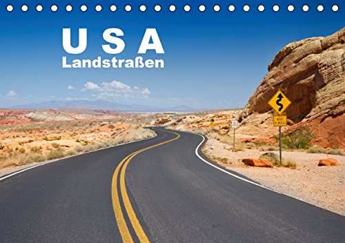 USA Landstraßen / CH - Version (Tischkalender 2015 DIN A5 quer): Einsam unterwegs in Nordamerika (Monatskalender, 14 Seiten) (CALVENDO Orte) Leisure, Home & Garden