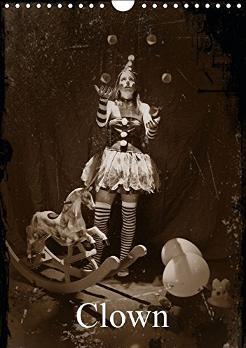 ClownCH-Version (Wandkalender 2015 DIN A4 hoch): Einsamer Clown (Monatskalender, 14 Seiten) (CALVENDO Kunst) Film, Art & Culture