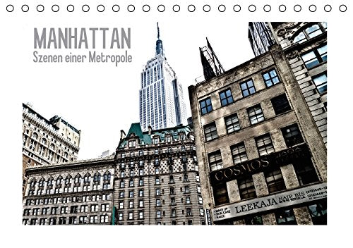 MANHATTAN – Szenen einer Metropole / CH - Version (Tischkalender 2015 DIN A5 quer): Moderne Top-Ansichten aus New York City (Monatskalender, 14 Seiten) Leisure, Home & Garden