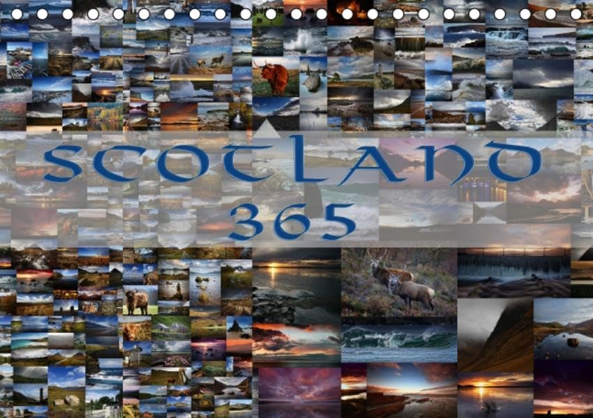 Scotland 365 / CH-Version (Tischkalender 2015 DIN A5 quer): Erleben Sie Schottland in 365 Bildern (Monatskalender, 14 Seiten) (CALVENDO Natur) Leisure, Home & Garden