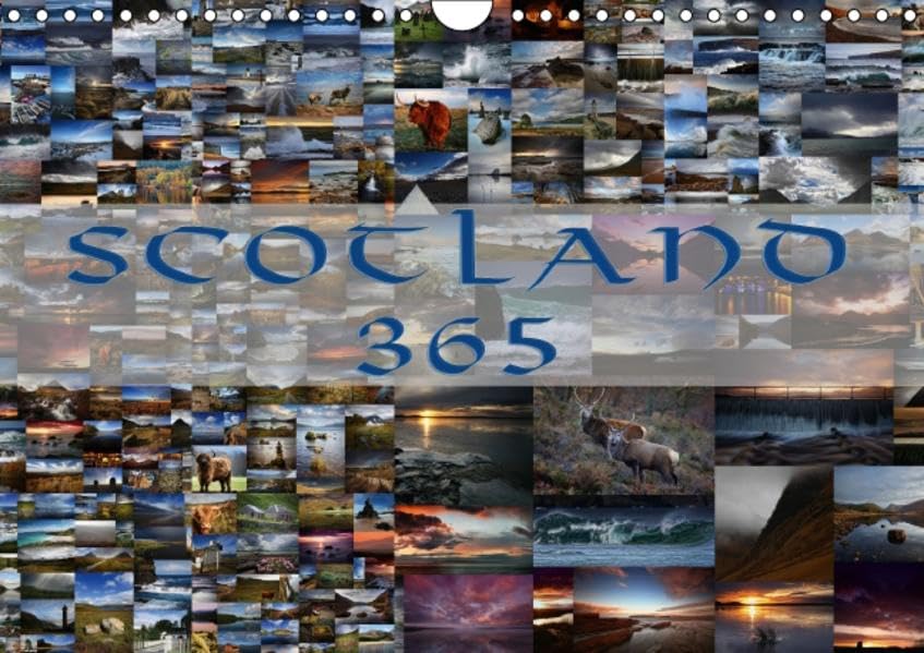 Scotland 365 / CH-Version (Wandkalender 2015 DIN A4 quer): Erleben Sie Schottland in 365 Bildern (Monatskalender, 14 Seiten) (CALVENDO Natur) Leisure, Home & Garden
