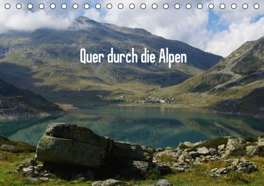 Quer durch die Alpen / CH-Version (Tischkalender 2015 DIN A5 quer): Landschaften im Alpenraum (Monatskalender, 14 Seiten) (CALVENDO Orte) Leisure, Home & Garden