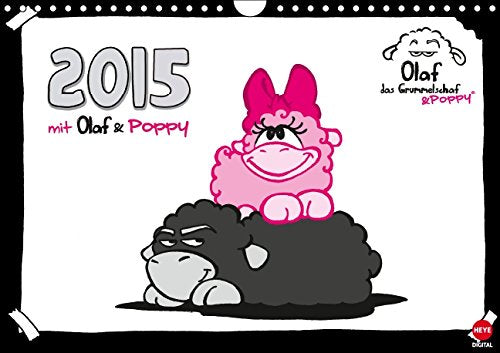 Olaf das Grummelschaf & Poppy (Wandkalender 2015 DIN A4 quer): Sarkasmus & Lebensfreude – ein unzertrennliches Paar! (Monatskalender, 14 Seiten) (CALVENDO Spass) Living & Furnishing
