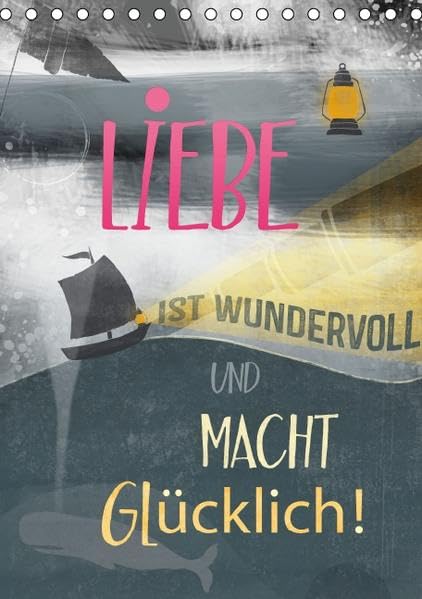 Liebe macht glücklich (Tischkalender 2015 DIN A5 hoch): Romantisches Organisieren, dieser Kalender macht's möglich! (CALVENDO Kunst) Leisure, Home & Garden