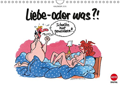 Liebe - oder was!? (Wandkalender 2015 DIN A4 quer): Butschkows liebevollste St(r)icheleien (Monatskalender, 14 Seiten) (CALVENDO Spass) Lifestyle