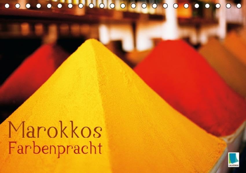 Marokkos Farbenpracht (Tischkalender 2016 DIN A5 quer): Ein Spaziergang über den Basar (Monatskalender, 14 Seiten) (CALVENDO Orte) Leisure, Home & Garden