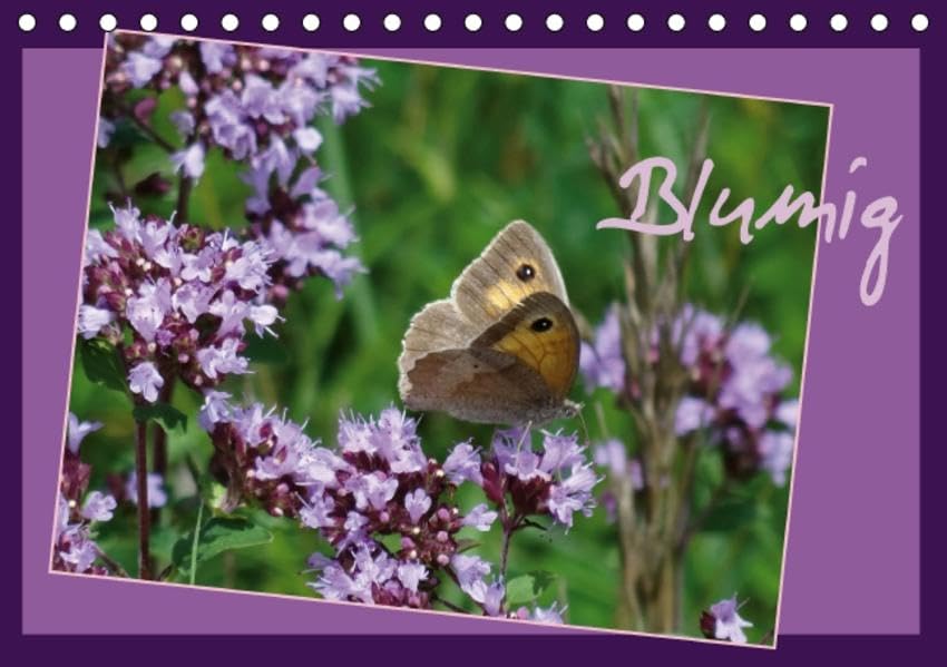 Blumig (Tischkalender 2016 DIN A5 quer): Flora Deutschlands (Monatskalender, 14 Seiten) (CALVENDO Natur) Calendars