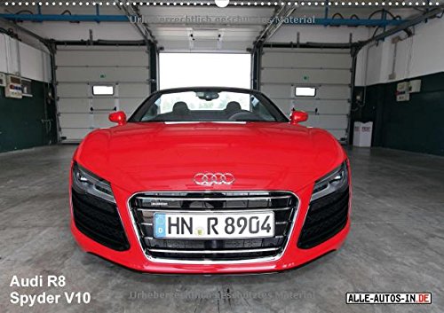 Vollblut-Sportler (Wandkalender 2016 DIN A2 quer): Audi R8 Spyder V10 5.2 FSI (Monatskalender, 14 Seiten) (CALVENDO Mobilitaet) Calendars
