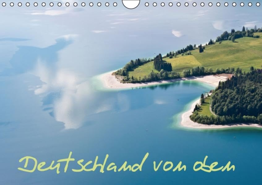 Deutschland von oben (Wandkalender 2016 DIN A4 quer): Rundflug über Deutschland (Monatskalender, 14 Seiten) (CALVENDO Orte) Film, Art & Culture