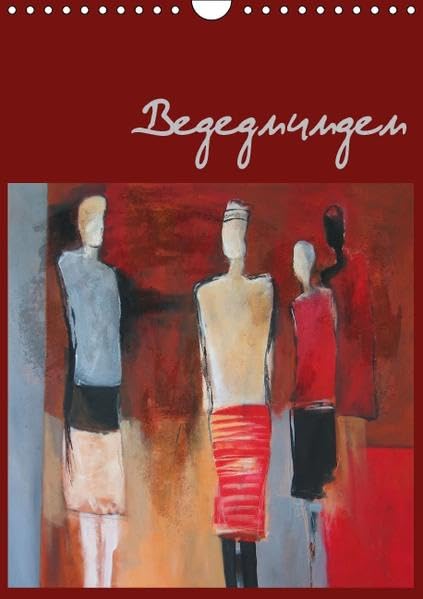 Begegnungen (Wandkalender 2016 DIN A4 hoch): 12 Kalenderblätter mit Arbeiten aus der Werkreihe Begegnungen (Monatskalender, 14 Seiten) (CALVENDO Kunst) Calendars