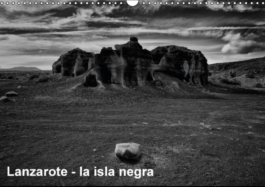 Lanzarote - la isla negra (Wandkalender 2016 DIN A3 quer): Schwarz-weiß Bilder von Lanzarote (Monatskalender, 14 Seiten) (CALVENDO Orte) Leisure, Home & Garden
