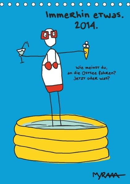 Immerhin etwas. (Tischkalender 2016 DIN A5 hoch): Cartoons, die die fliegende Zeit begleiten. (Monatskalender, 14 Seiten) (CALVENDO Spass) Calendars