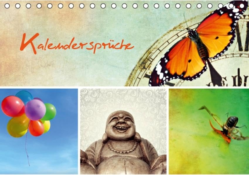 Kalendersprüche (Tischkalender 2016 DIN A5 quer): Kalender- und Sinnsprüche (Monatskalender, 14 Seiten ) (CALVENDO Kunst) Calendars