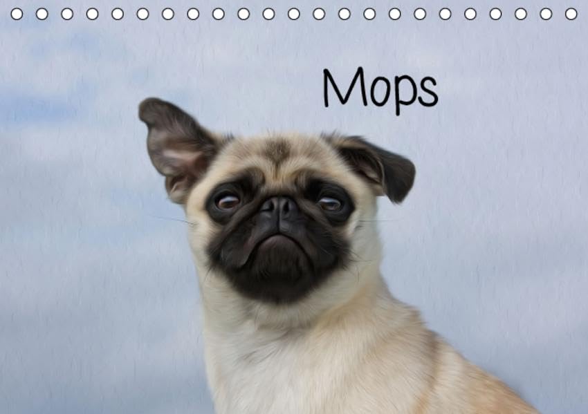 Mops (Tischkalender 2016 DIN A5 quer): Der Mops und sein Leben (Monatskalender, 14 Seiten ) (CALVENDO Tiere) Calendars