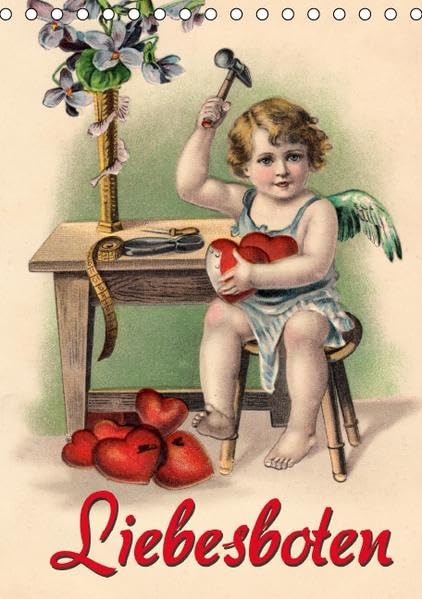 Liebesboten Terminplaner (Tischkalender 2016 DIN A5 hoch): Engelchen auf historischen Postkarten (Planer, 14 Seiten ) (CALVENDO Spass) Leisure, Home & Garden