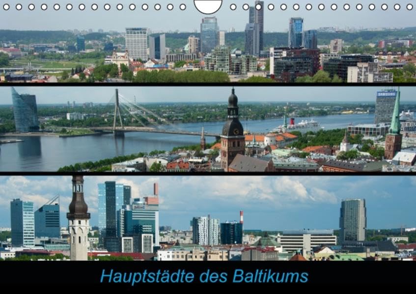 Hauptstädte des Baltikums (Wandkalender 2016 DIN A4 quer): Die Perlen in Osteuropa (Monatskalender, 14 Seiten ) (CALVENDO Orte) Leisure, Home & Garden